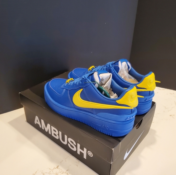 🆕️ NEW Nike Air Force 1 Low SP "AMBUSH Game Royal" - Picture 12 of 16